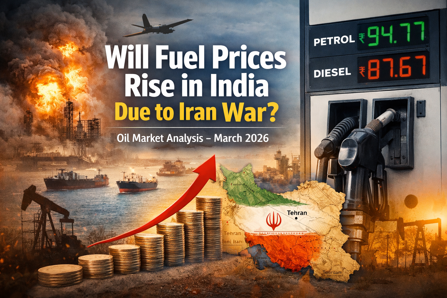 Will Fuel Prices Rise in India Due to Iran War? Oil Market Analysis – March 2026