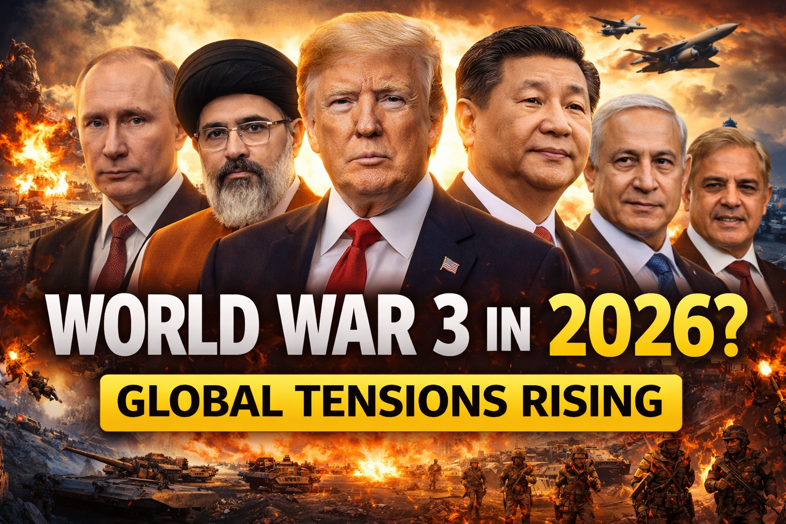World War 3 2026 Update: Global Tensions Rising Across Ukraine, Middle East and Asia