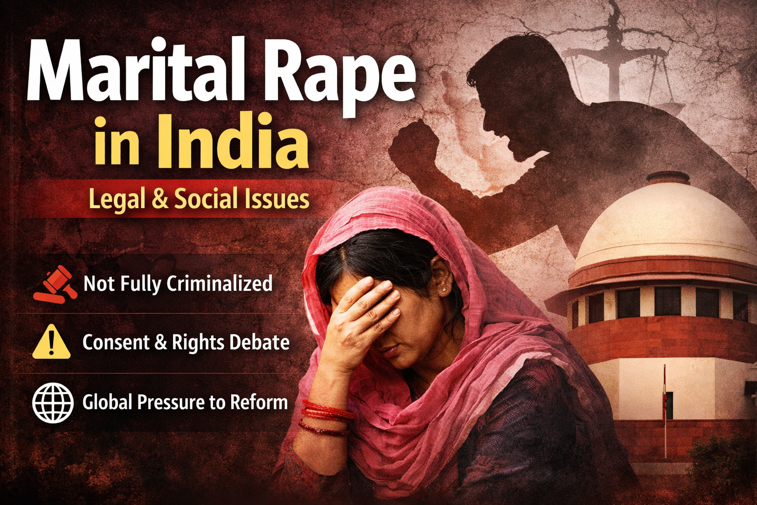 Marital Rape in India: Legal Status, Challenges &amp; Debate (2026)